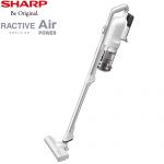 シャープ RACTIVE Air POWER コードレススティック掃除機 掃除機 サイクロン 0.3L  ホワイト系 ≪EC-SR10-W≫