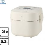 象印 ホーロー電気調理なべ 調理鍋 炊飯容量（白米）：1～3合（0.18～0.54L）  クリーム ≪EL-NS23-CA≫
