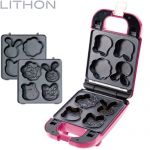 ライソン たべっ子どうぶつカステラメーカー IH調理器 1度に4キャラクターの顔のカステラが作れる フッ素樹脂加工＆着脱式プレート  ≪KDHS-018P≫