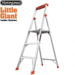 長谷川工業 Little Giant　フリップエヌライト はしご・脚立 段数：3段 最大使用質量：136kg  【直送 代引・時間指定 不可】 ≪LG-15273≫