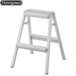長谷川工業 はしご・脚立 踏台 SE 2段 最大使用質量：100kg  ホワイト 【直送 代引・時間指定 不可】 ≪SE-6a(WH)≫
