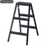 長谷川工業 はしご・脚立 踏台 SE 3段 最大使用質量：100kg  ブラック 【特別配送】【代引不可】 ≪SE-8a(BK)≫