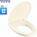 普通便座 TOTO 普通便座 エロンゲートサイズ(大形) 抗菌 便座・便ふたソフト閉止 パステルアイボリー 【送料無料】≪TC302-SC1≫