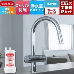 三菱ケミカル アンダーシンクタイプ複合水栓 キッチン水栓 F915KEHU 工事費込