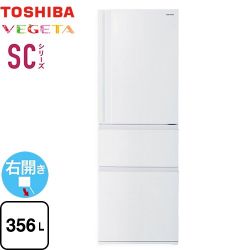 東芝 ベジータ SCシリーズ 冷蔵庫 GR-Y36SC-WU