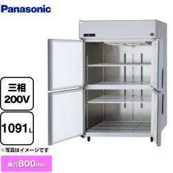 パナソニック たて型冷凍庫 LVシリーズ 業務用冷凍機器 SRF-LV1283S