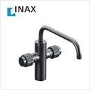 【送料無料】INAX・洗面水栓・2ハンドル混合水栓(黒クロムメッキ)・釉の美・創の美・排水栓なし・カウンター取付専用タイプ≪LF-740/SAB≫