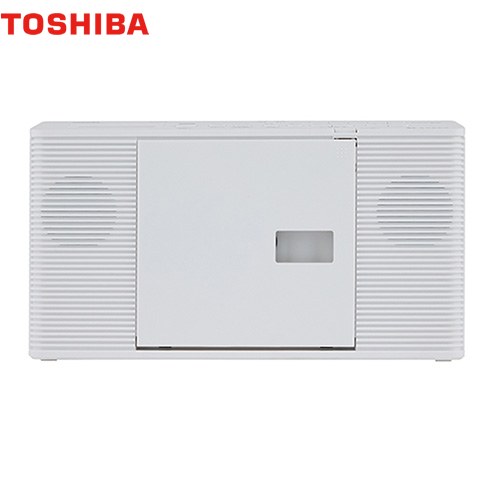 東芝 CDラジオ オーディオ レジューム機能搭載  ホワイト 【メーカー直送品】【代引・日祝配送・時間指定 不可】 ≪TY-C270(W)≫