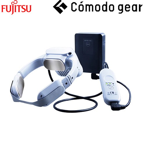 富士通ゼネラル 【法人限定】Comodo gear スポットエアコン wearcon 水冷式  ライトグレー（ネック部）  ≪WA-N6R4B202≫