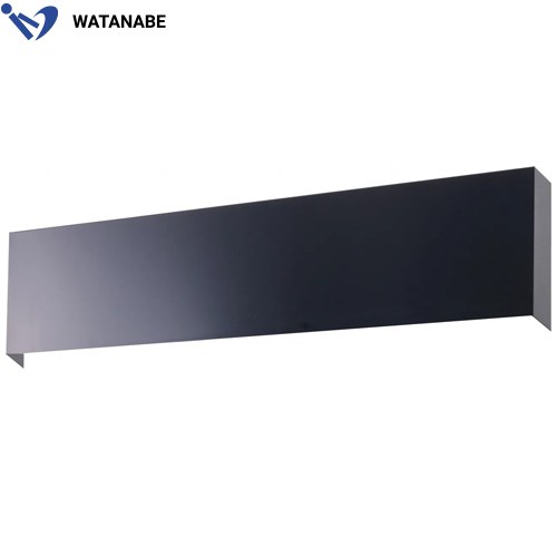 渡辺製作所 前幕板 レンジフード部材 幅75cm  ブラック ≪WPMF-73K≫