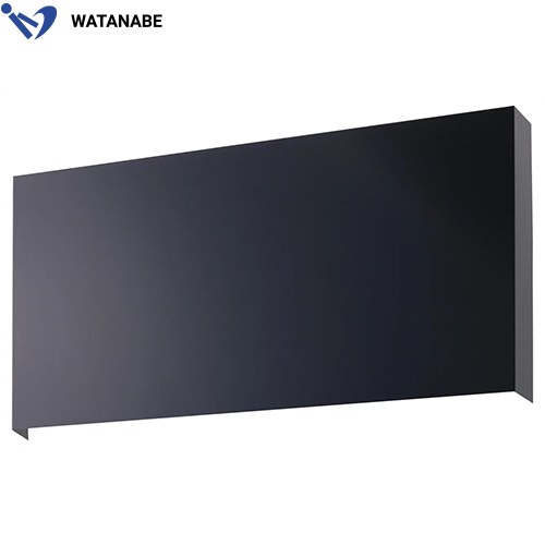 渡辺製作所 前幕板 レンジフード部材 幅75cm  ブラック ≪WPMF-75K≫